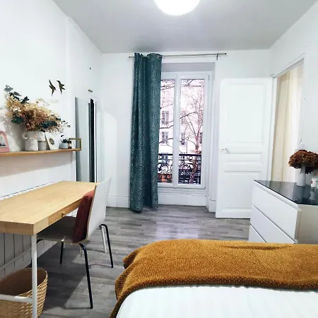 Appt Cosy Chic, 4 Couchages + Lit Bebe, 12e * Párizs