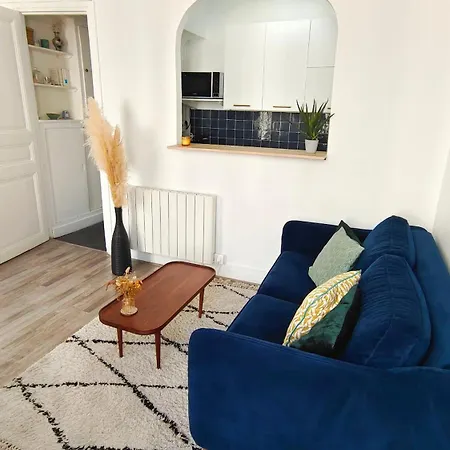 Appt Cosy Chic, 4 Couchages + Lit Bebe, 12e Párizs