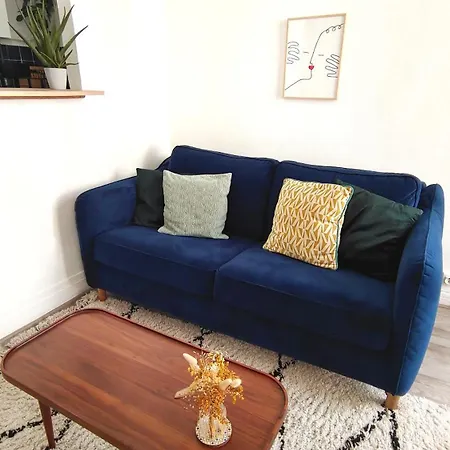 Appt Cosy Chic, 4 Couchages + Lit Bebe, 12e